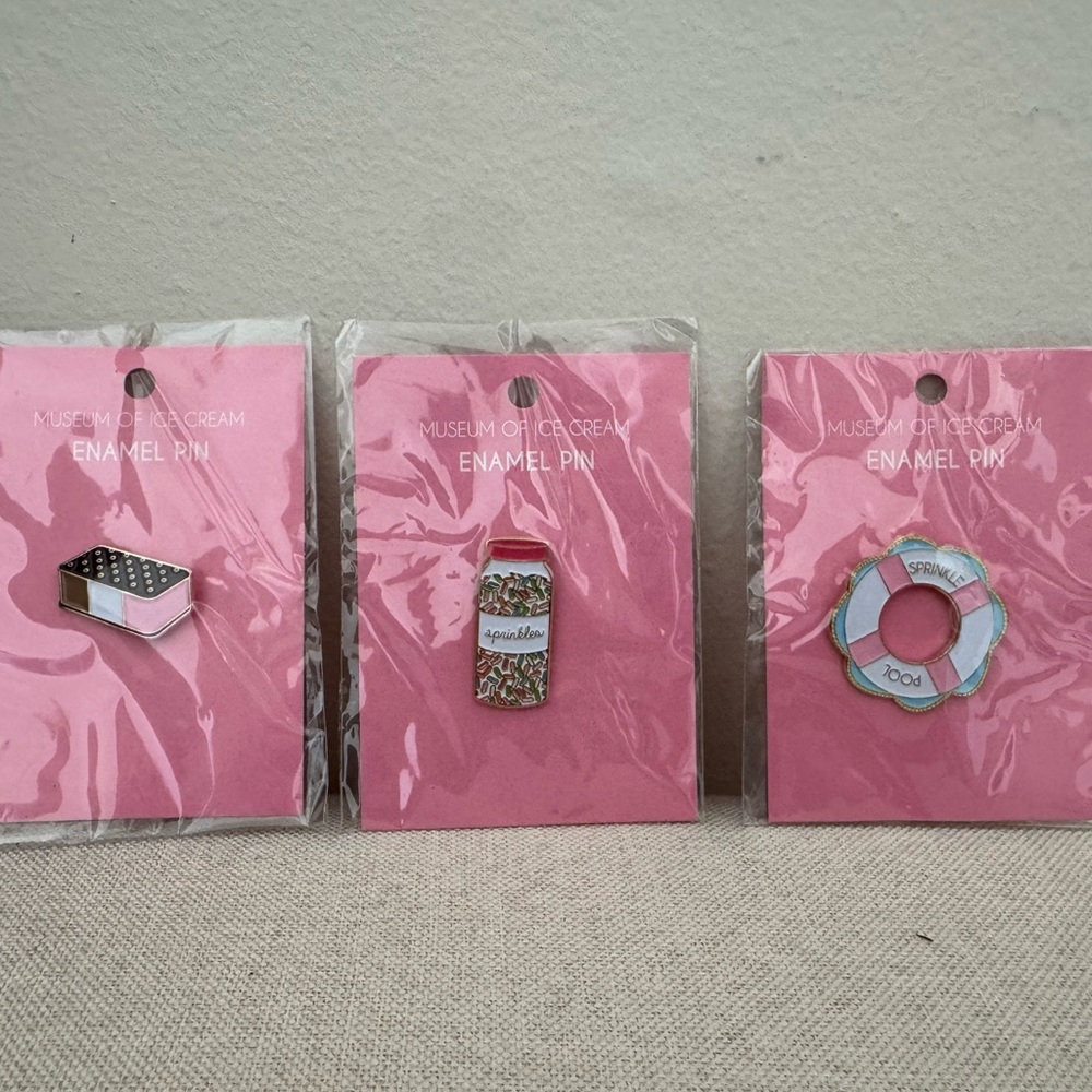 Museum of Ice Cream Enamel Pins Set